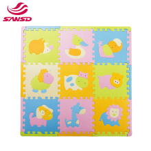 EVA foam abc floor non slip baby play alphabet puzzle mat 36 pcs